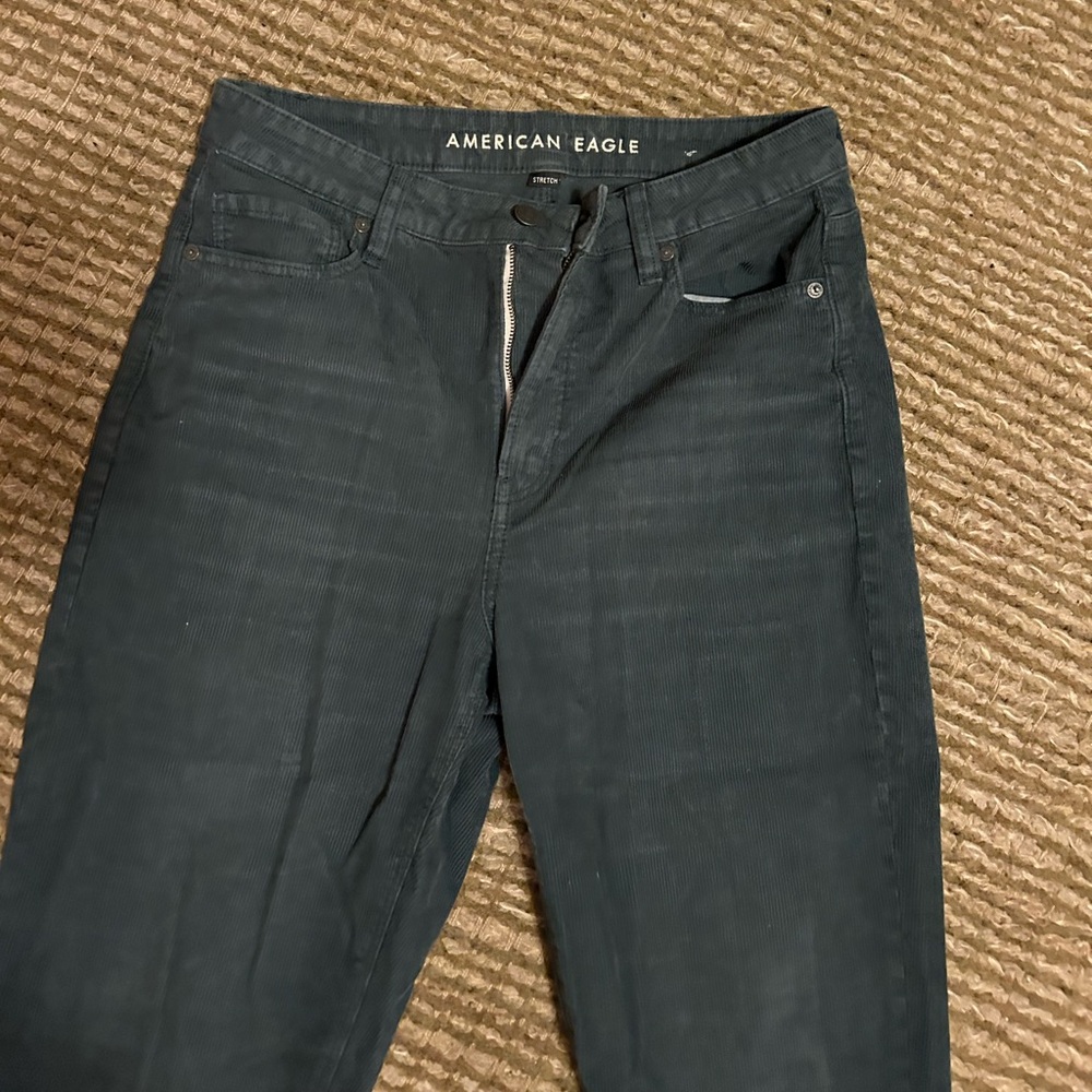 AMERICAN EAGLE Women’s Forest Green Jeans